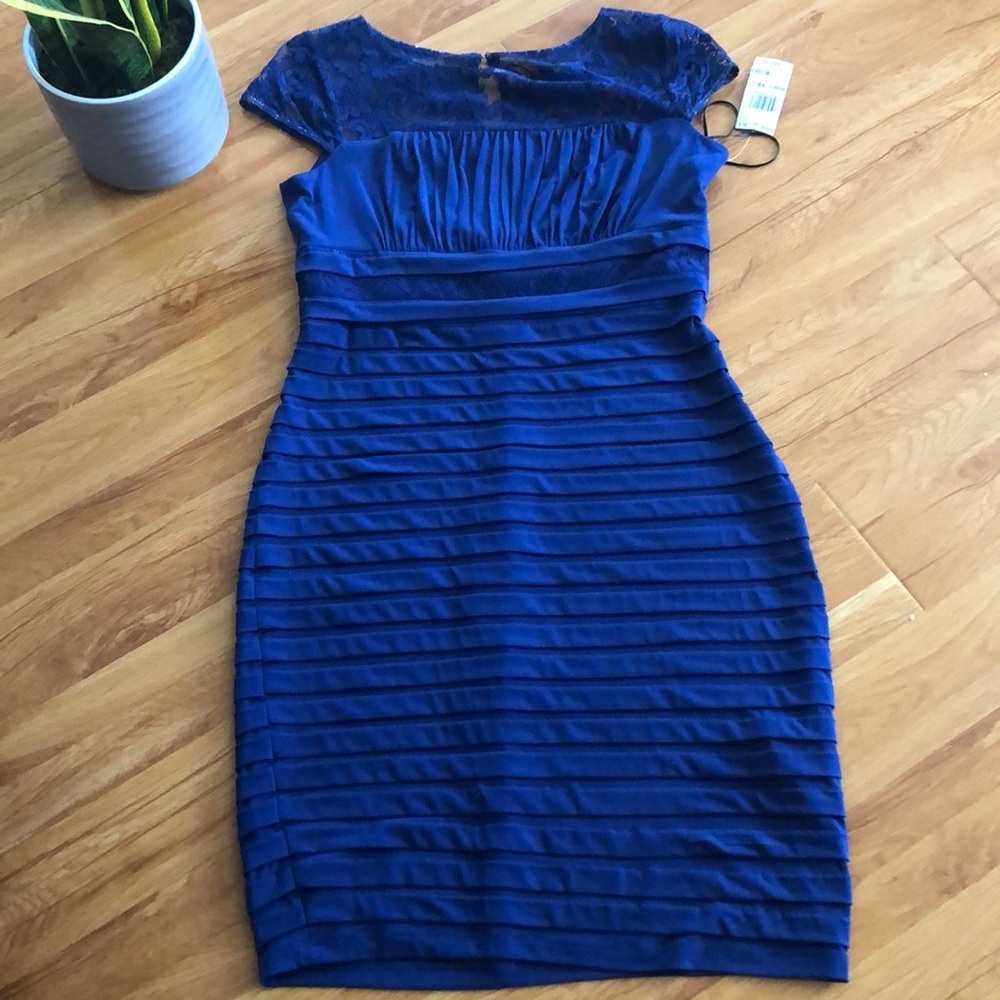NWT Body Hugging Sangria Dress